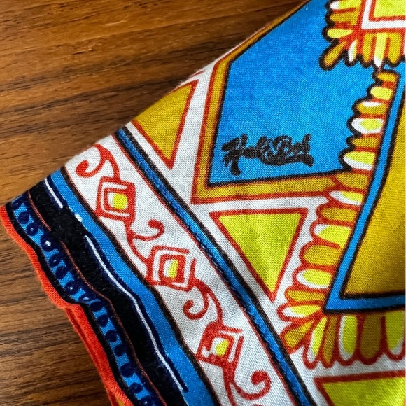 Hale Bob Mixed Print Satin Shift Dress Size Small - Picture 16 of 16